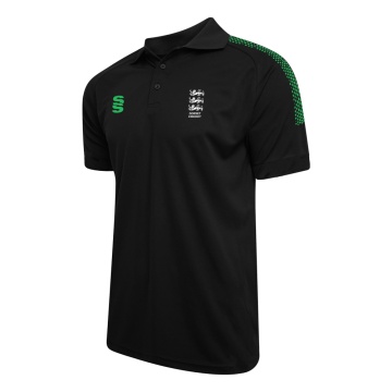 DORSET CC Dual Solid Polo Shirt - Black