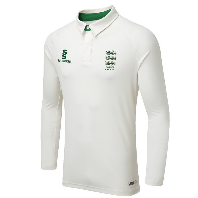 Ergo Long Sleeve Cricket Shirt Green