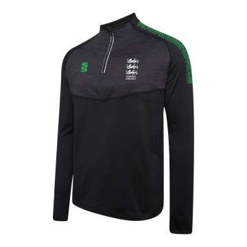 DORSET CC 1/4 Zip Dual Performance Top :  Black