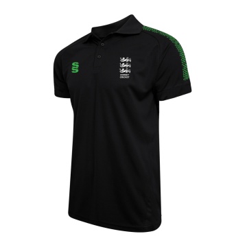DORSET CC Women's Dual Solid Colour Polo : Black